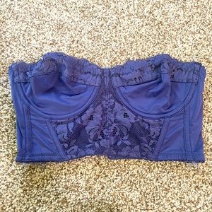 Free People Strapless Longline Bustier